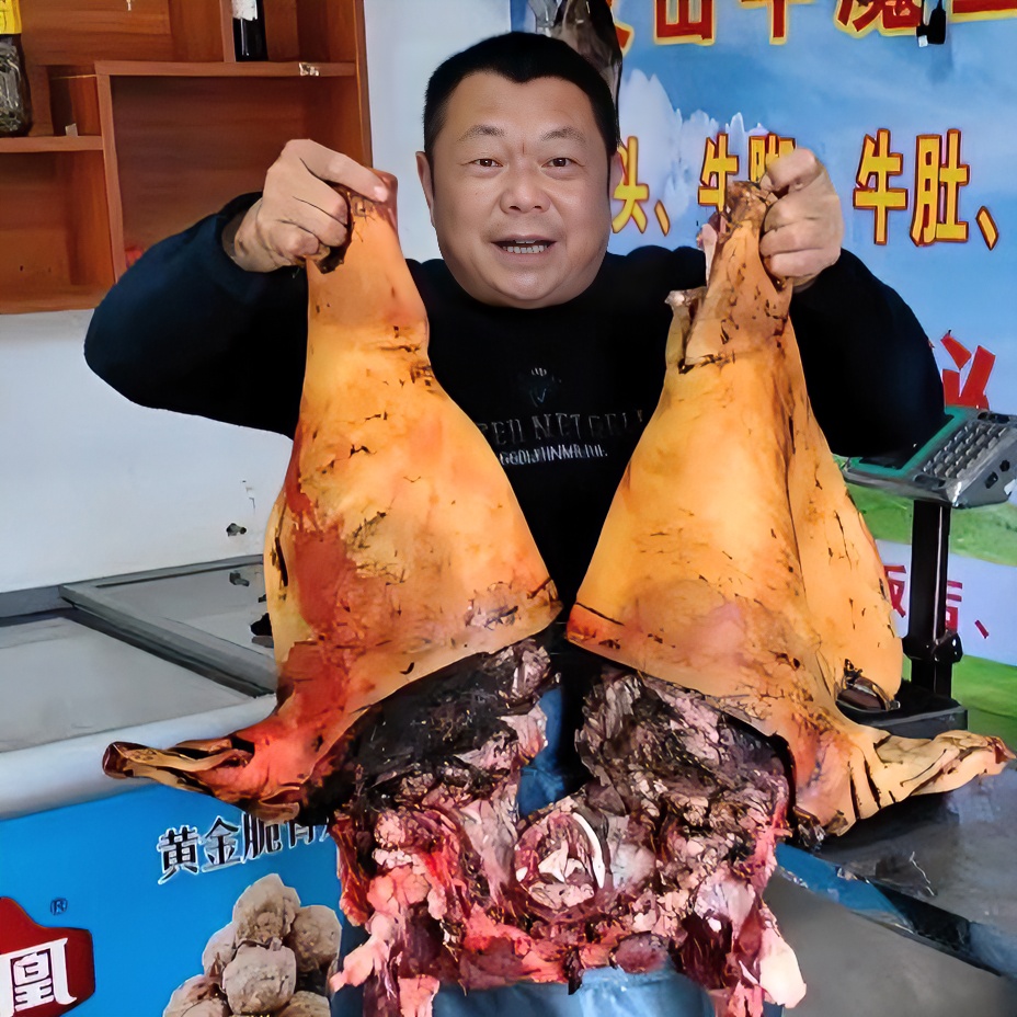 高峰黄牛（元旦活动) 高峰本地黄牛新鲜牛头 固形物含量80%以上