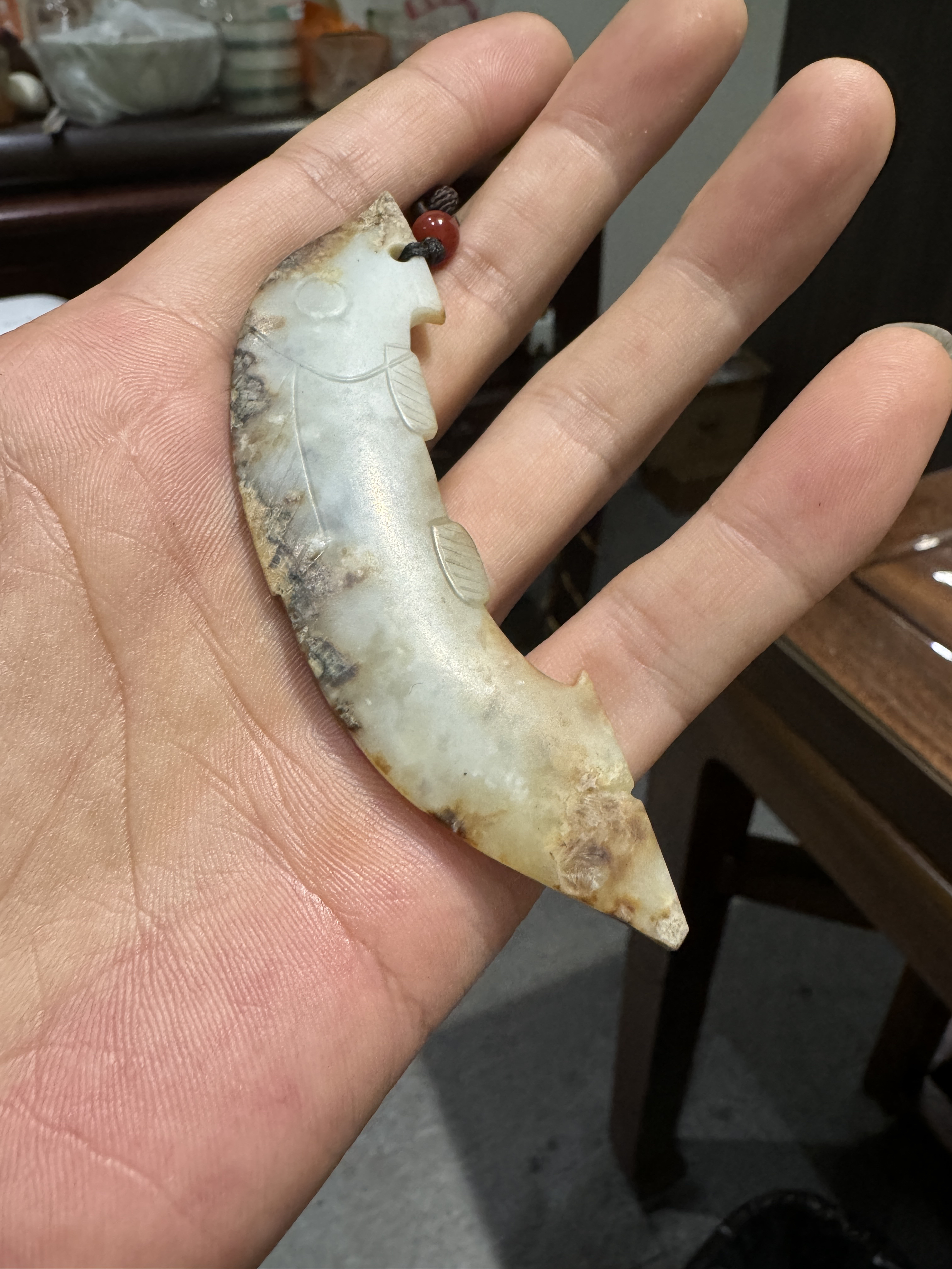 周哥家手把件鱼鱼