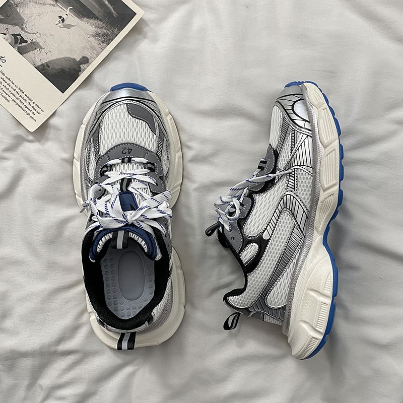 2025秋冬加厚新款时髦鞋子男鞋女鞋同款运动鞋情侣百搭学生鞋老爹