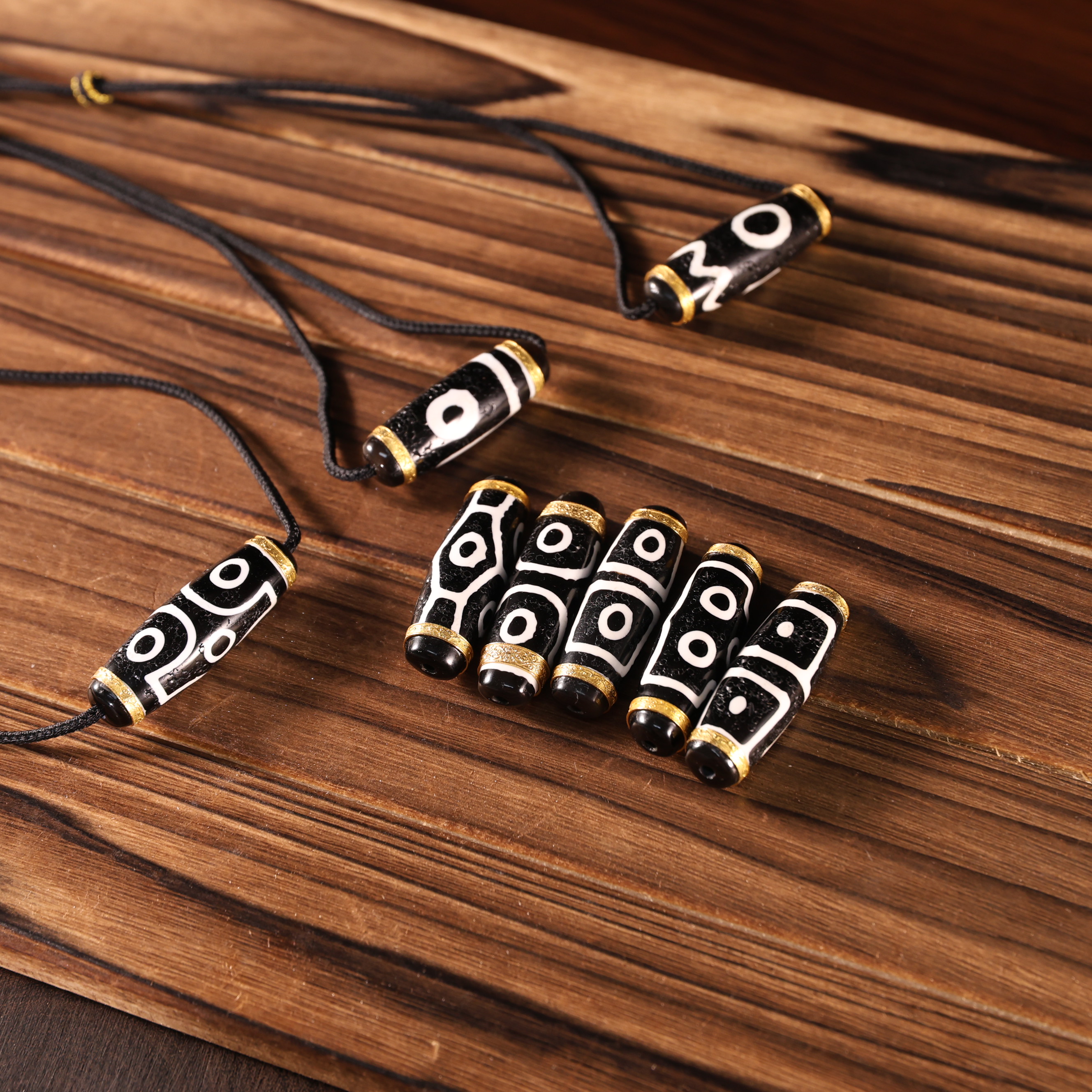 小青|卢系涂改液金镶18K横版项链多样性发一赠链