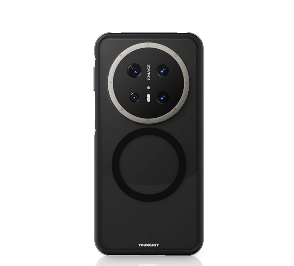 猿气 岩沙系列 适用于华为mate70pro 系列全包 防摔磁吸手机壳