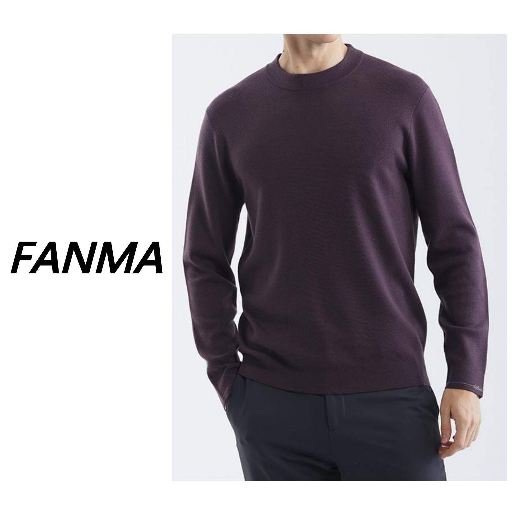 #精纺可机洗羊毛衫# 男士加厚精纺可机洗羊毛衫 F200-L2272