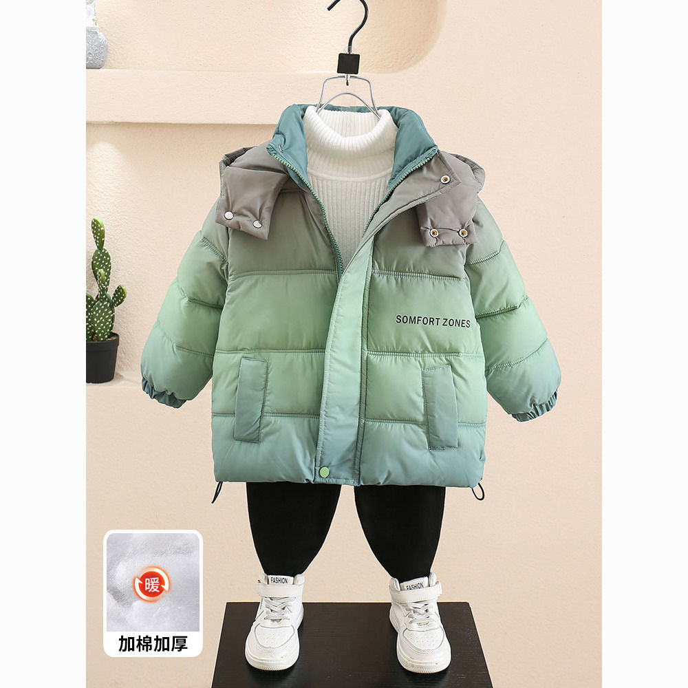 巴拉巴拉男童冬季羽绒服外套2023新款洋气儿童加厚羽绒棉衣宝宝冬