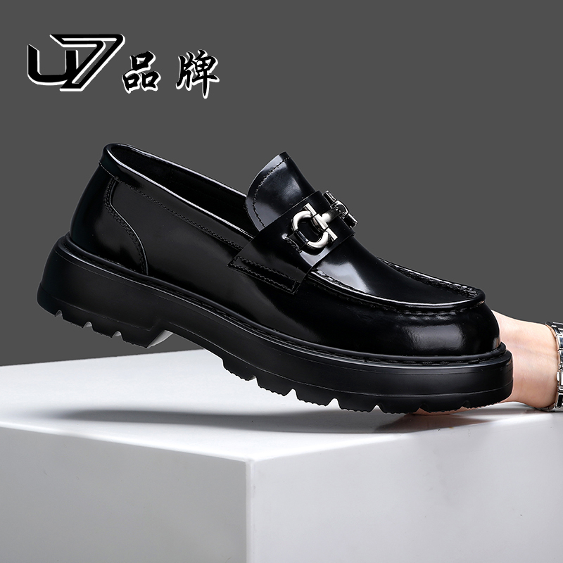 U7品牌男鞋  好鞋相伴  2025年新款真皮皮鞋时尚高端轻奢男鞋