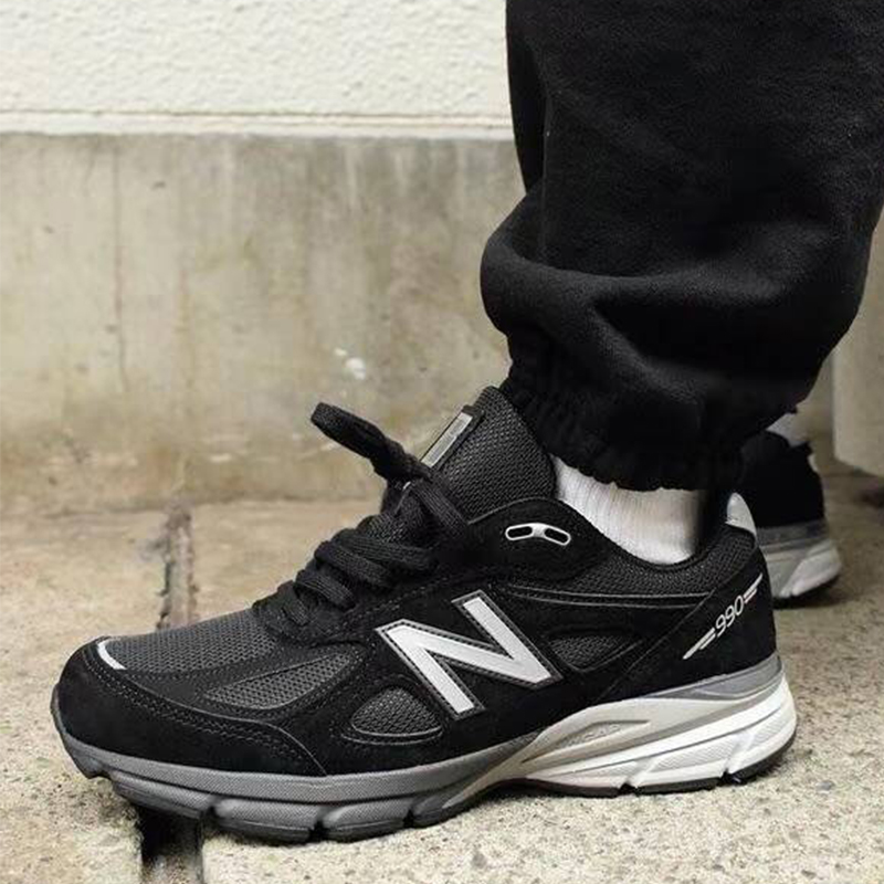 NEW BALANCE 美产NB990v4 男女运动低帮复古跑鞋 U990BL4