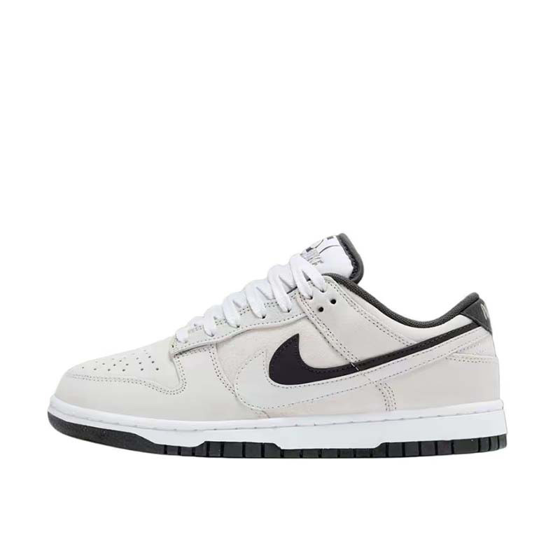Nike Dunk Low “Double Swoosh” 双钩灰白板鞋 HV1800-101