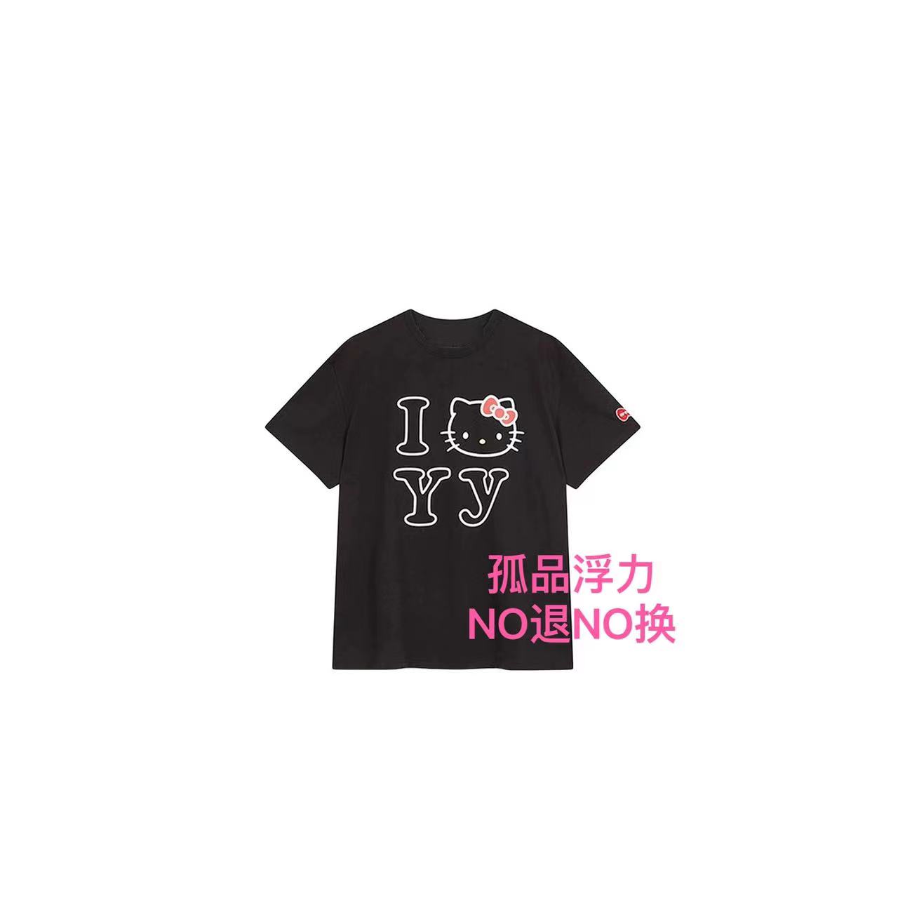 YBF惊喜服饰卡通纯棉黑色宽松休闲时尚系列（想好拍哟/NO退NO换）