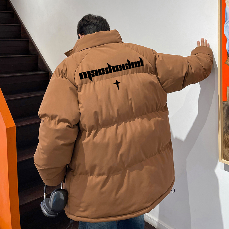 立领棉服男冬季宽松大码加厚保暖棉袄面包服情侣棉衣休闲男生外套