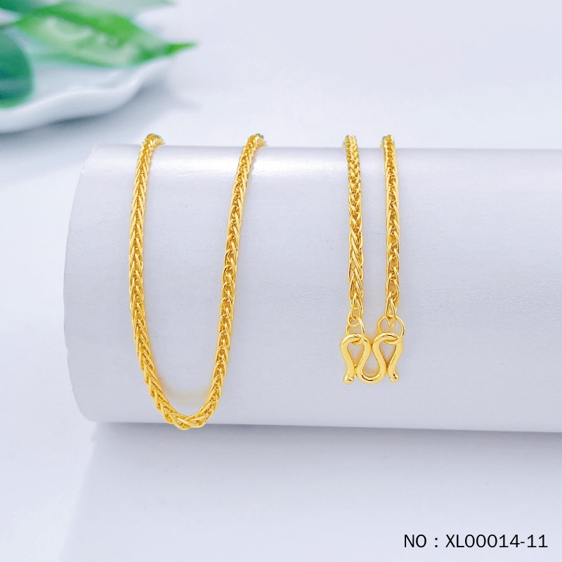 黄金肖邦链锁骨链细款女士送礼百搭（多样发其一）