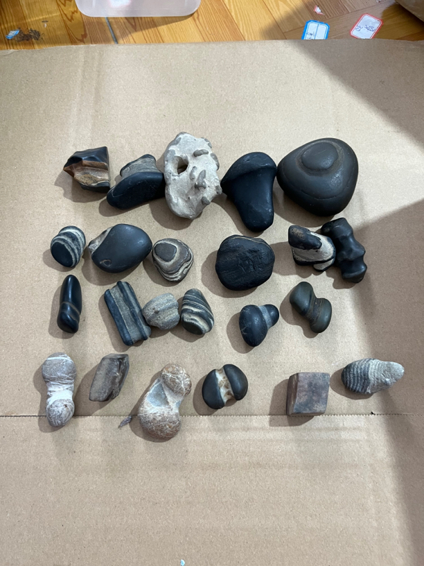 广西大湾石，大化石，彩陶石