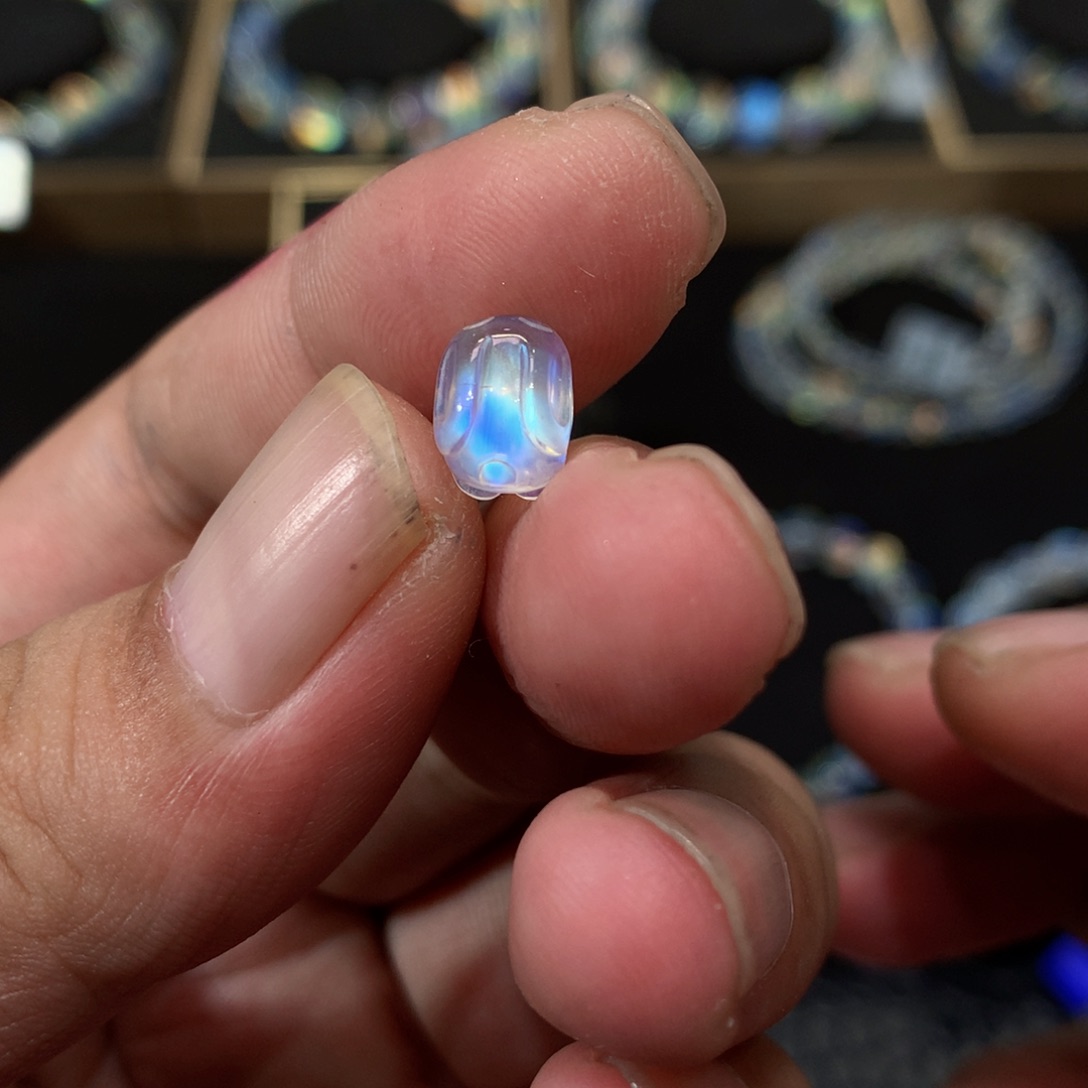 月光石兔子未镶嵌兔子