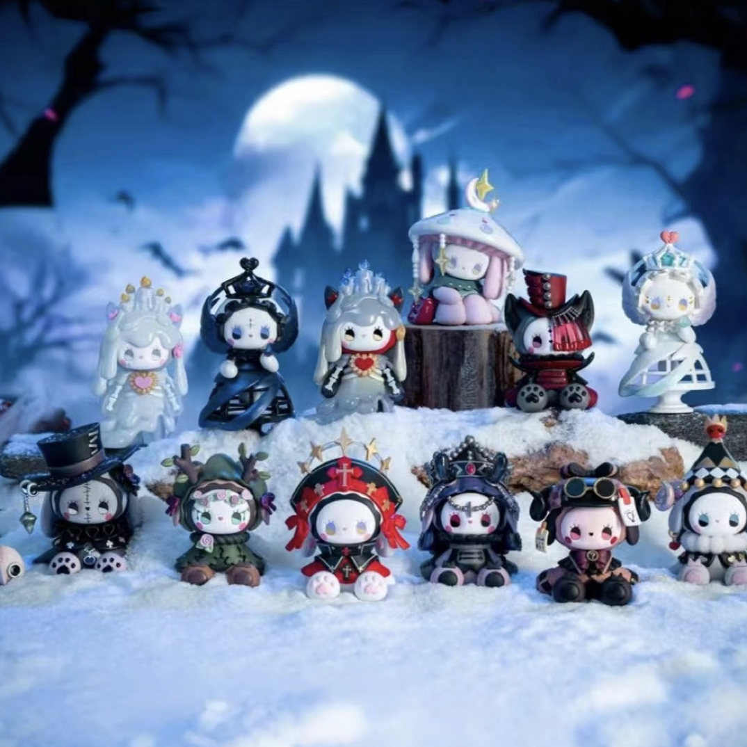 【拆盒】秘境森林EMMA暴风雪山庄系列潮玩盲盒