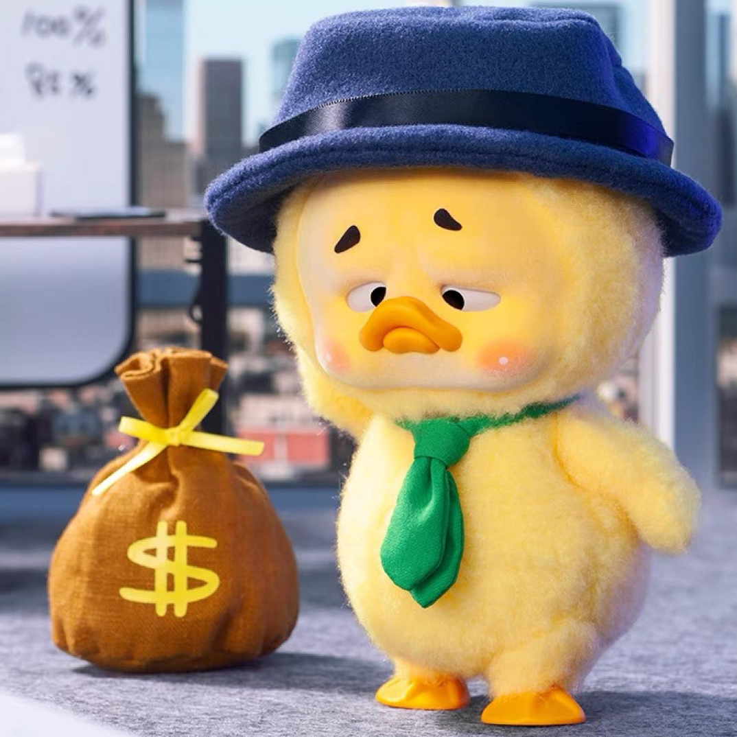 【拆盒】烦人鸭Upsetduck上班好烦鸭系列潮玩盲盒