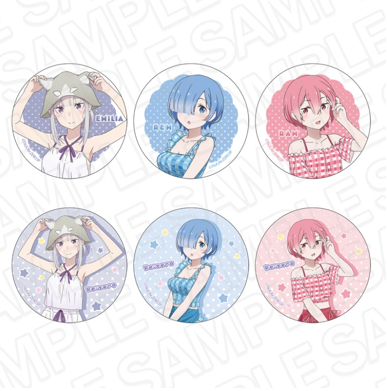 【从零开始的异世界 默认初伤】Re0温泉吧唧徽章盲抽（代拆）