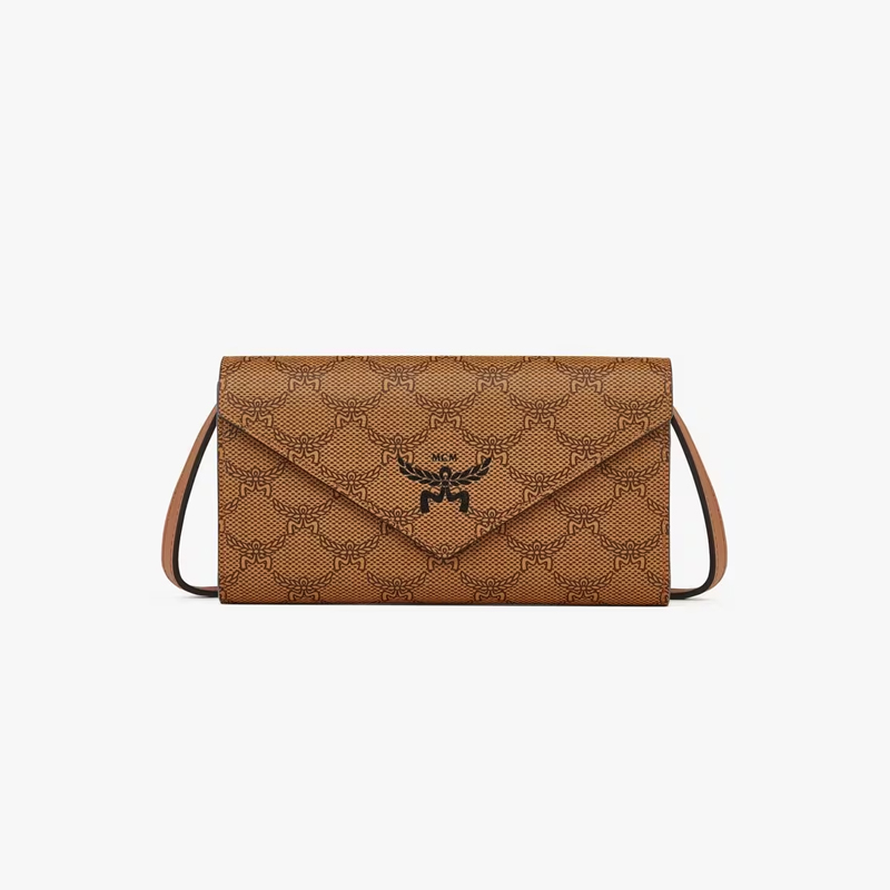 MCM【520礼物】HIMMEL Lauretos经典花纹斜挎包票夹钱包