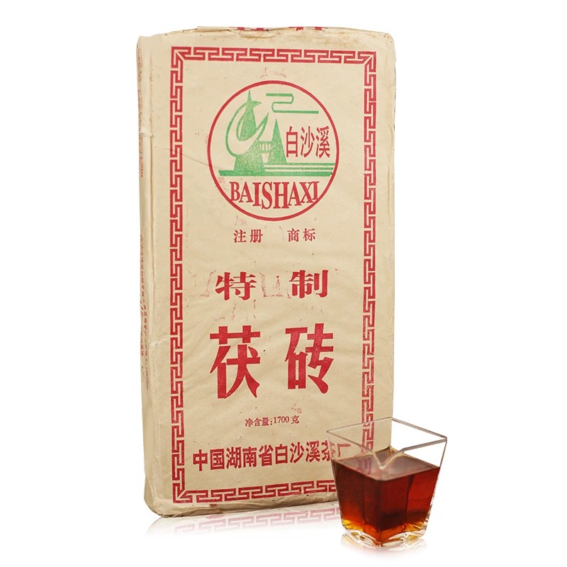 2003年白沙溪特制茯砖  安化黑茶 陈年老茶