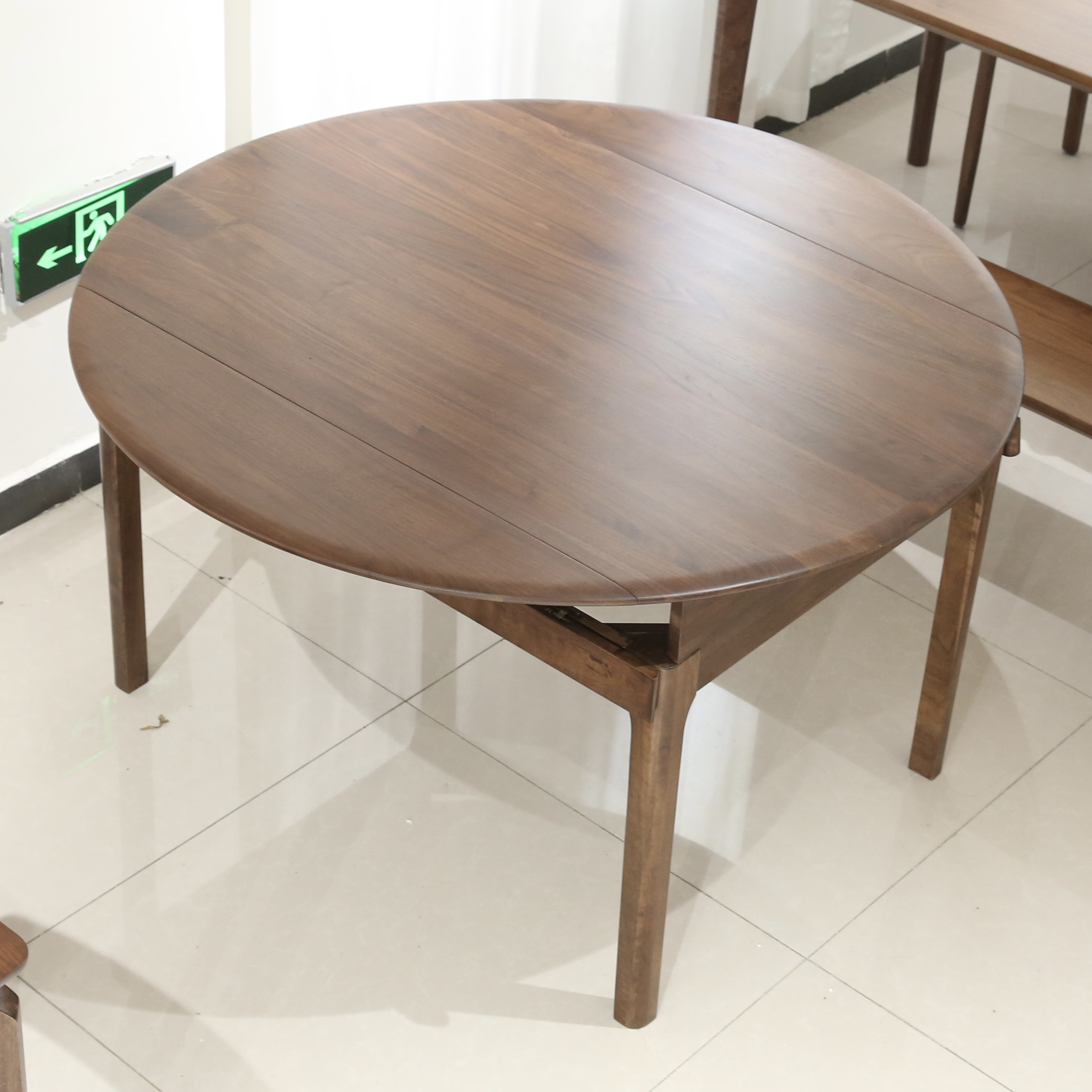 北美黑胡桃实木升降台方圆家用简约两用