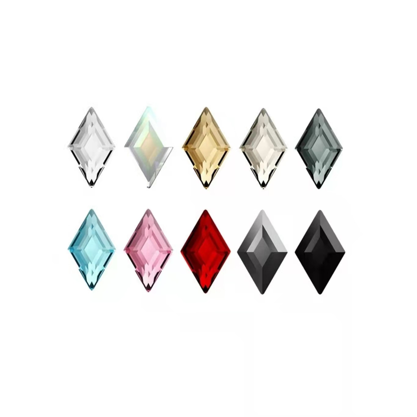 平底 2773菱形 5x3mm 6.6X3.9超闪美甲钻DIY奥钻华子闪穿戴美甲