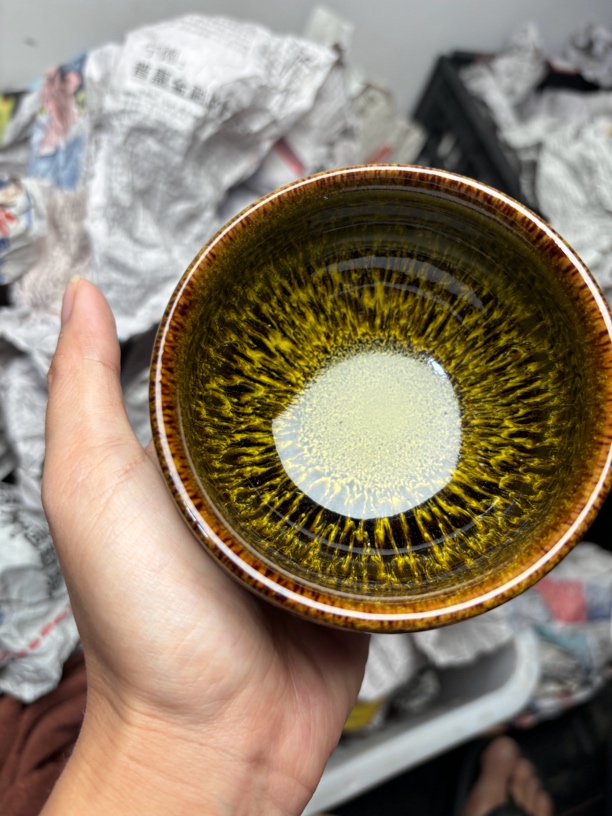 全品金丝兔毫盏主人杯单盏