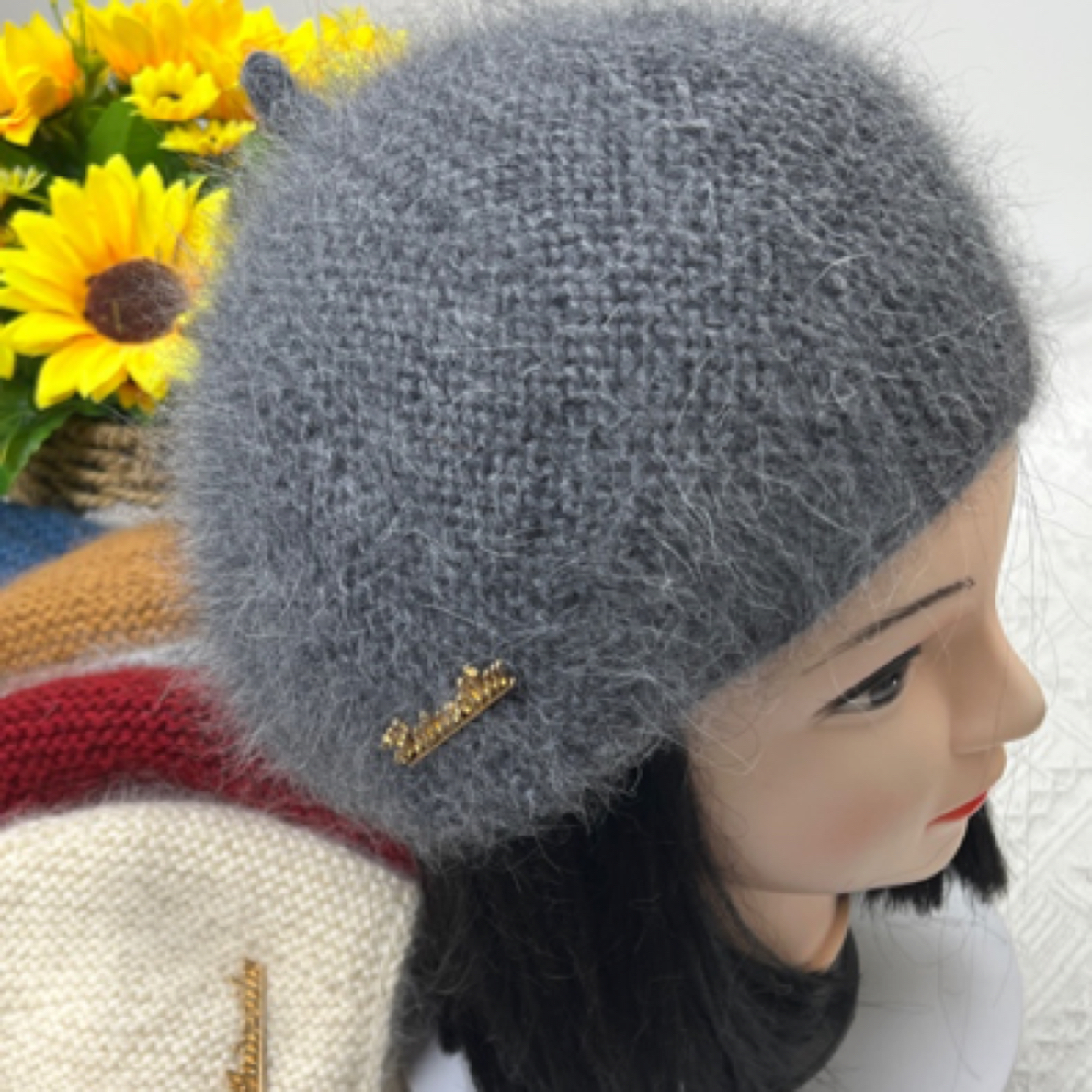 内蒙帕兰登貂绒线手工编织100%宝宝毛线貂绒线