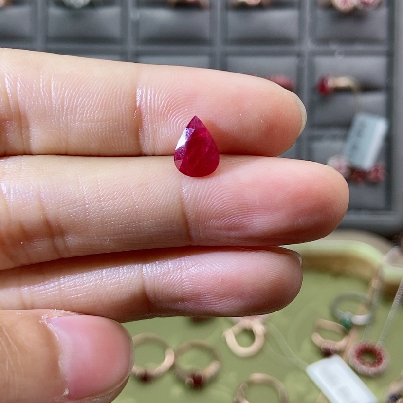 【闪购商品】红宝石戒指银S925镶嵌