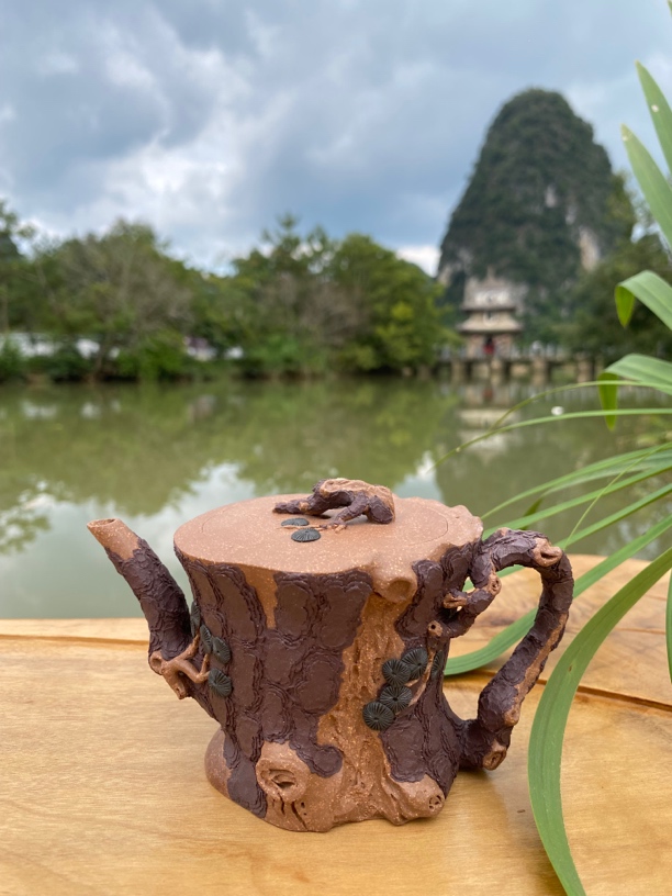 松桩壶全手工制作