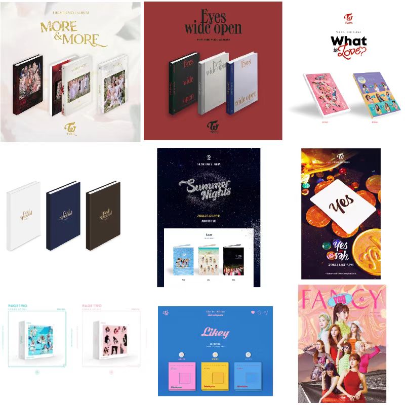 『TWICE』兔 正规4 回归 新旧专辑小卡 合集 现货