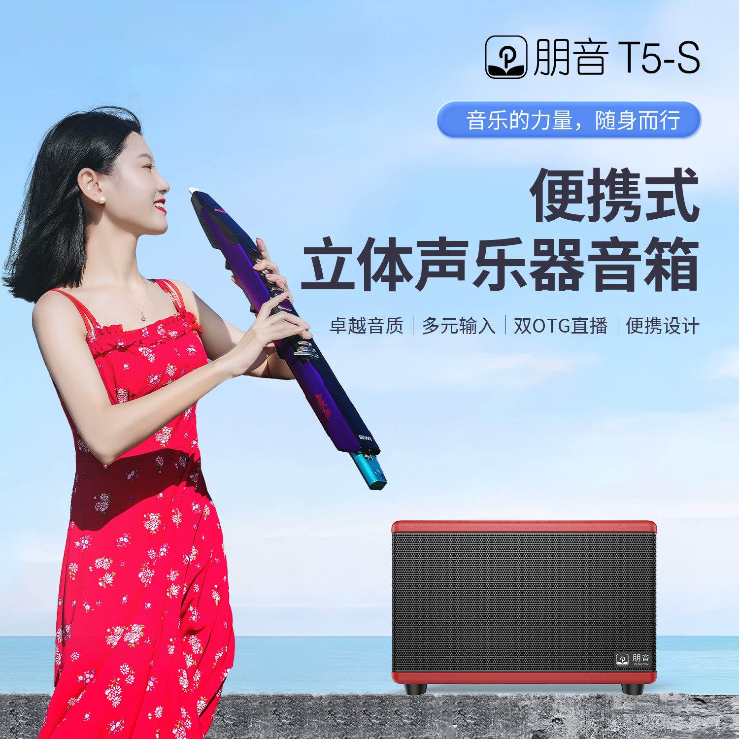 朋音T5-S便携式乐器音箱