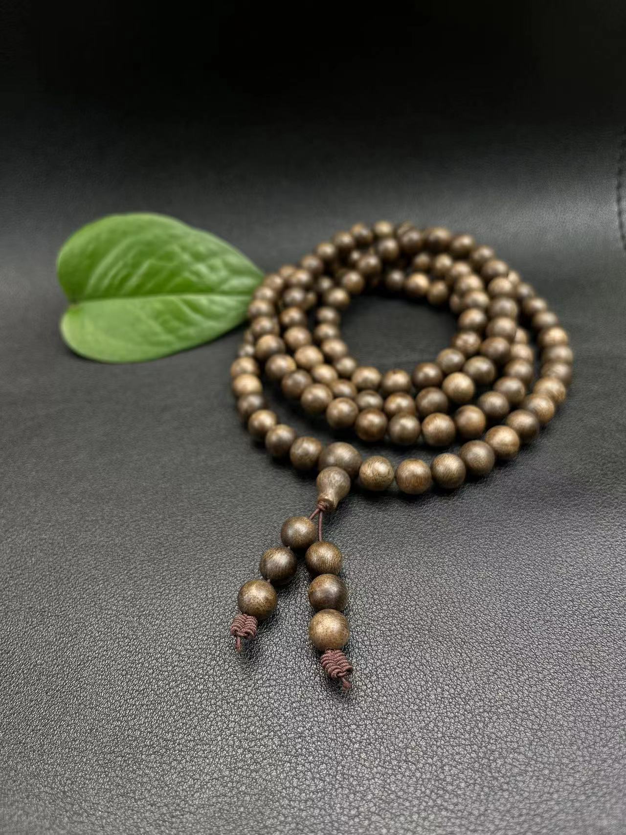 CX02莺歌越南绿棋0.8多圈手串9分沉