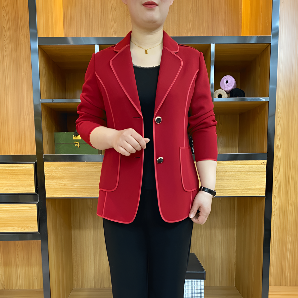【秋款上新】中老年女士秋季西装外套妈妈装气质春季长袖新款上衣