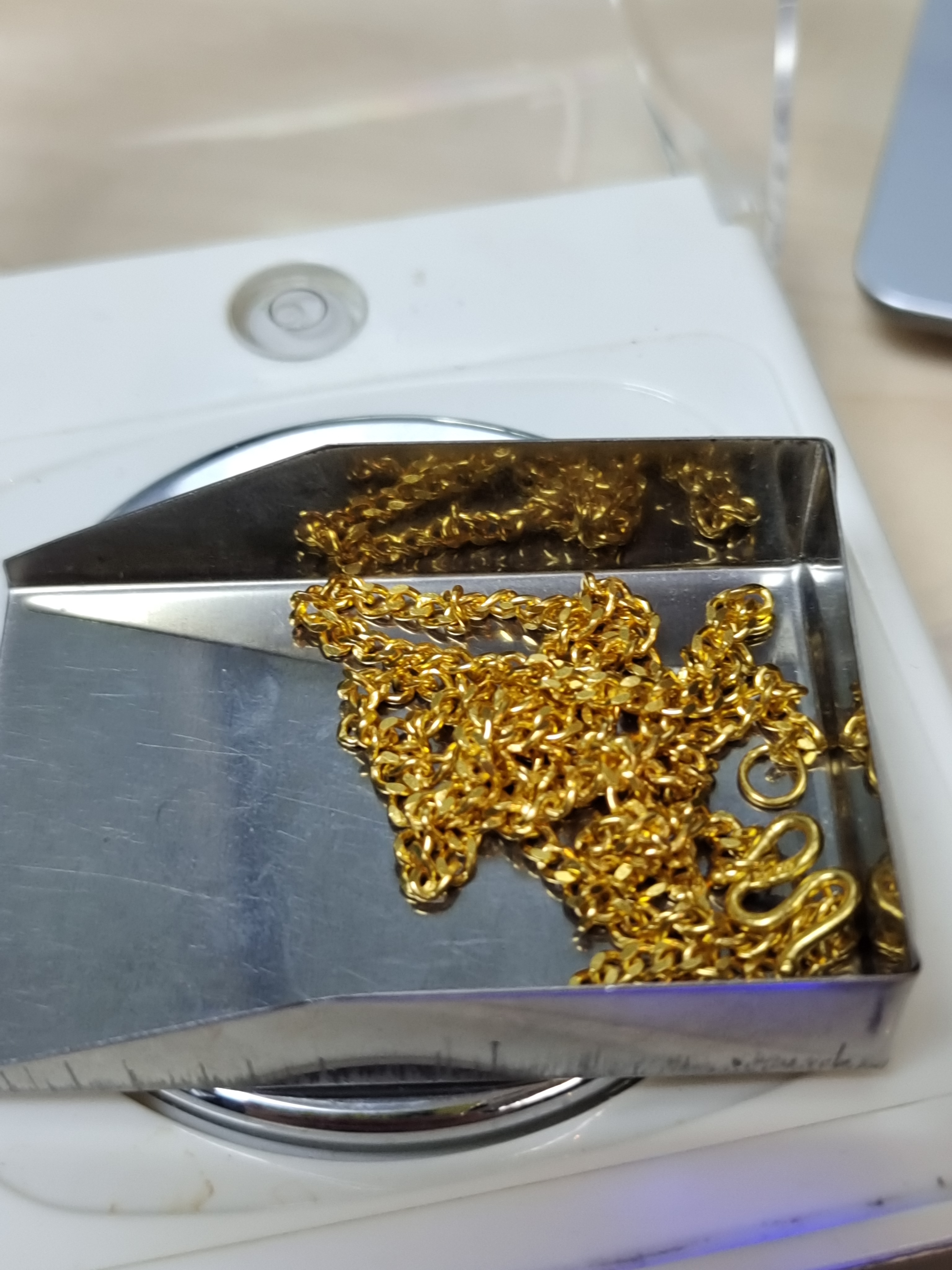 足金  24k金项链