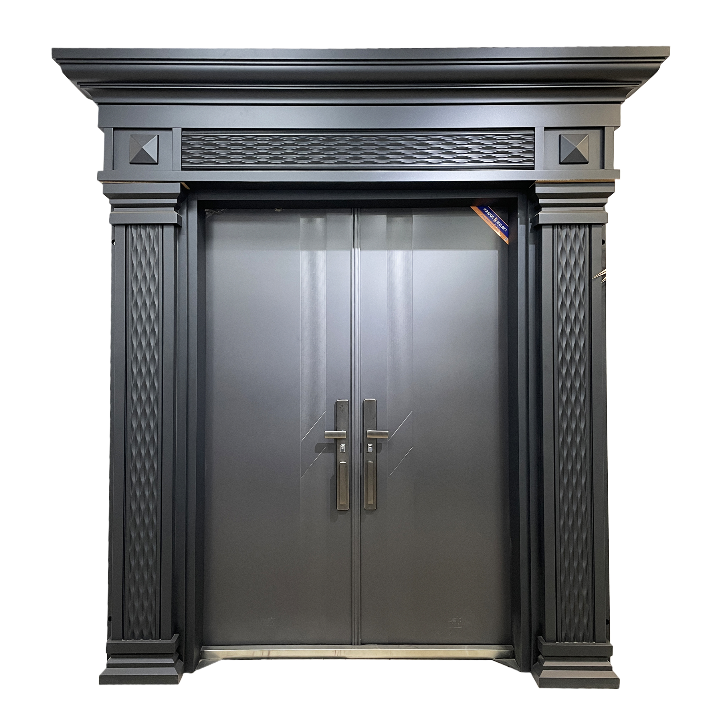 30号新款别墅大门农村自建房进户门新合金门铸铝门定制