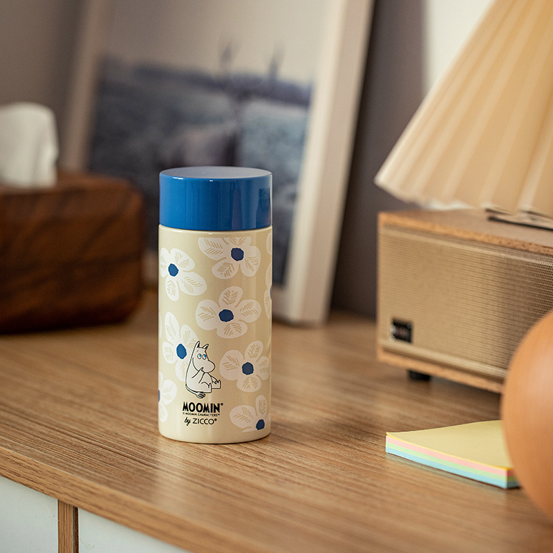 同合姆明可爱高颜值保温杯不锈钢密封保冷保温杯户外便携咖啡杯子