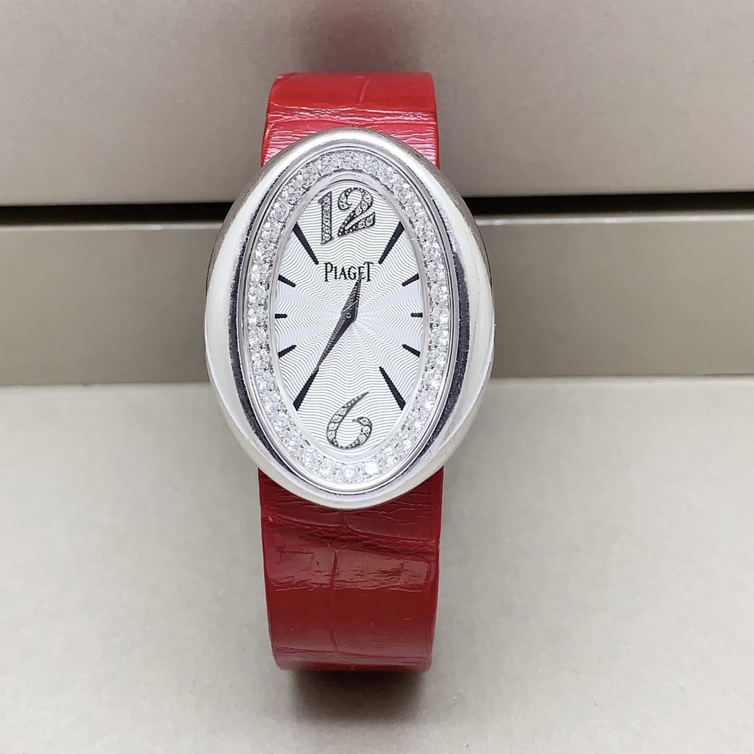 95新 Piaget/伯爵 珠宝腕表系列/40*31mm/18k金原钻/石英气质女表