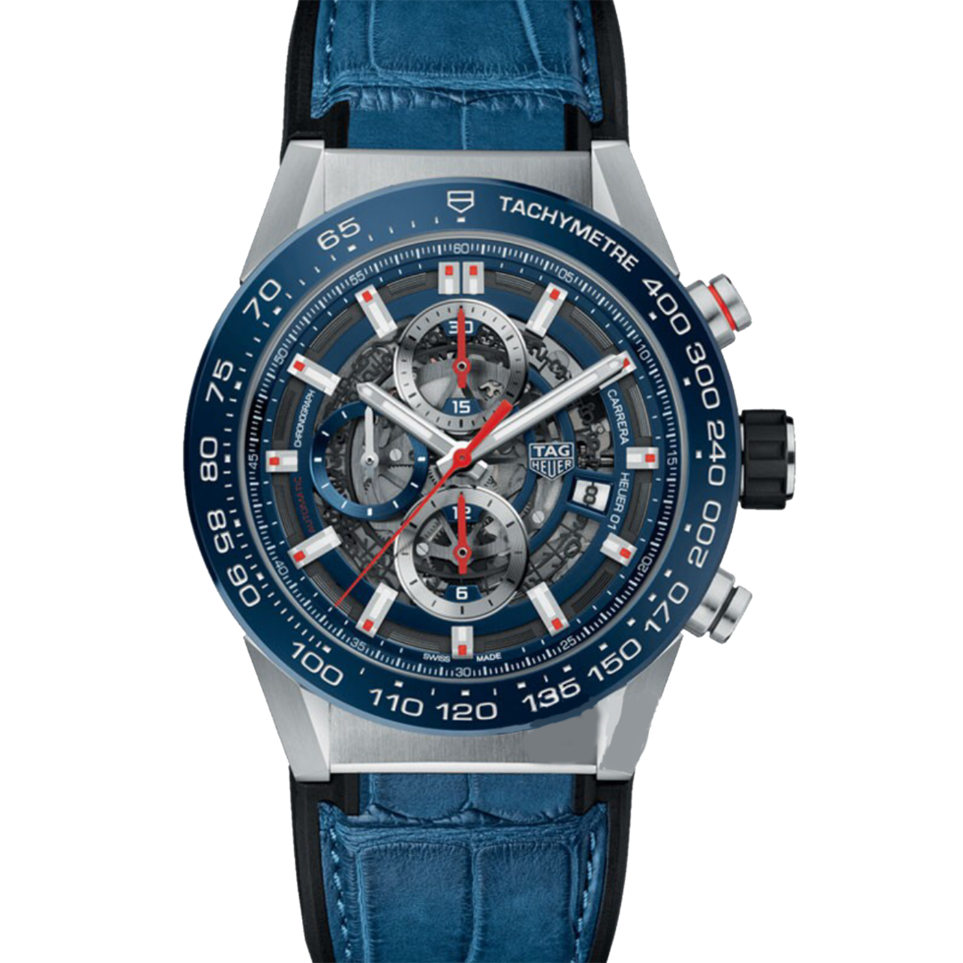 95新 TAG Heuer/泰格豪雅 卡莱拉/CAR201T/表径43mm