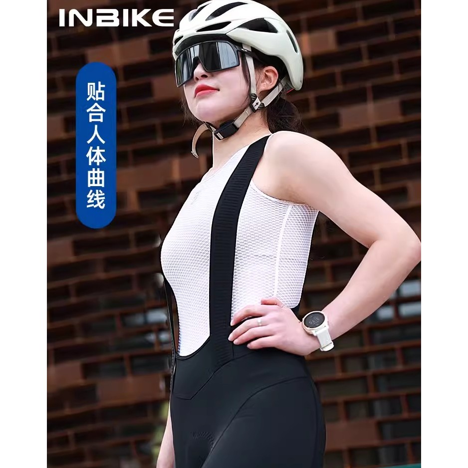 INBIKE骑行排汗衫槿汐 女速干背心上衣吸汗透气山地公路自行车服