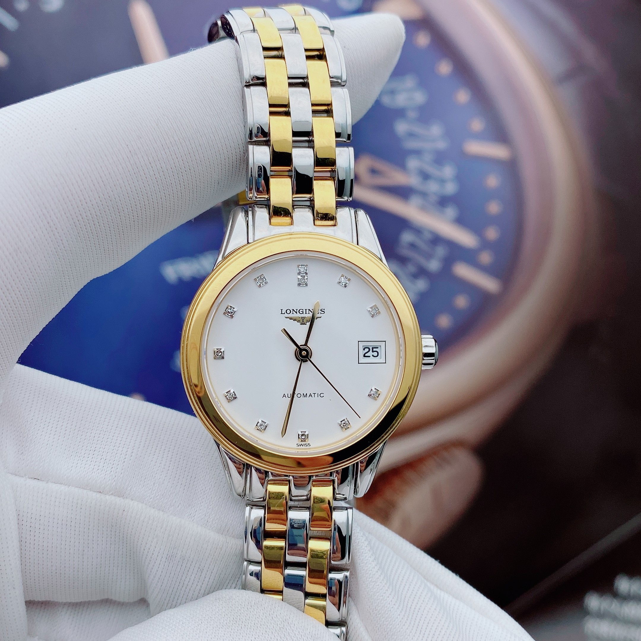  Longines/浪琴 浪琴军旗系列机械女表/表径26mm