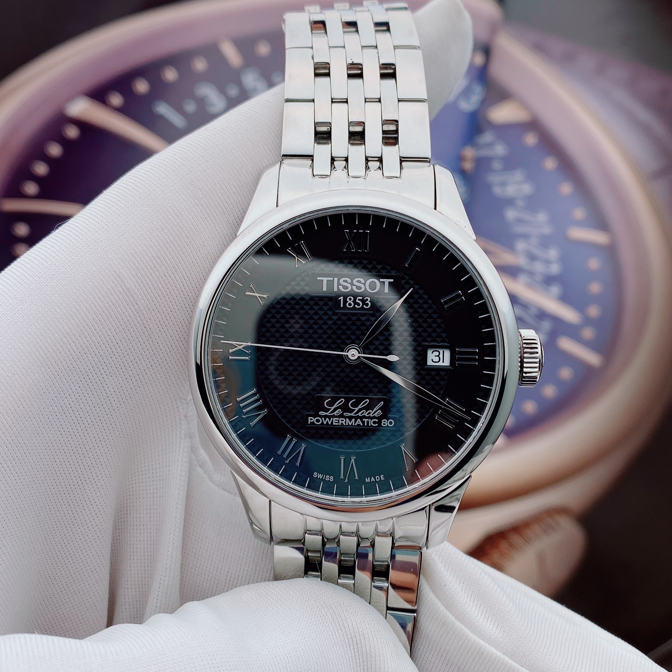  Tissot/天梭 力洛克系列/机械男表/表径39.3mm