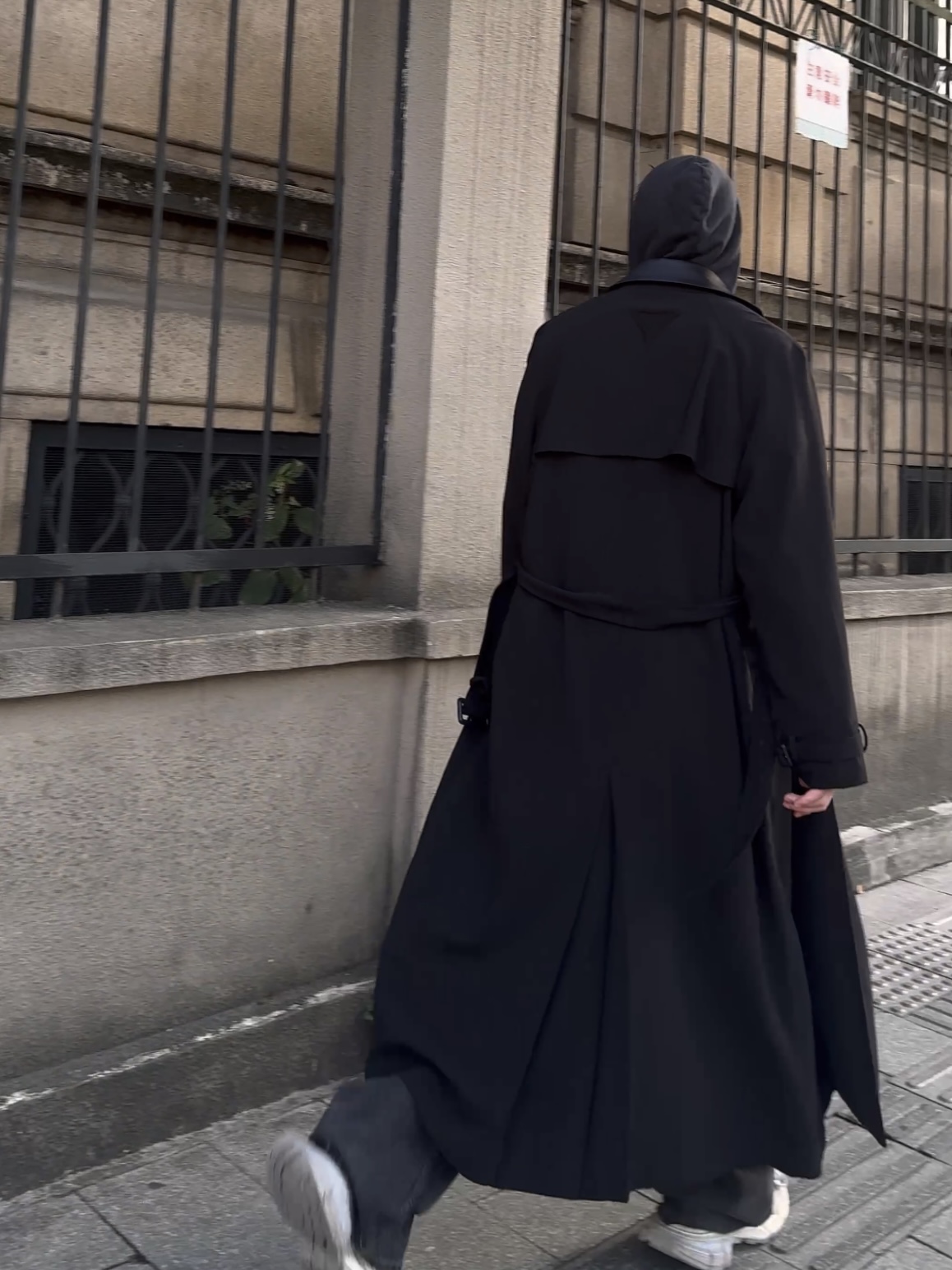 【D哥原样开发】Pra+24FW长款风衣氛围感拉满百搭显瘦质感高个子穿