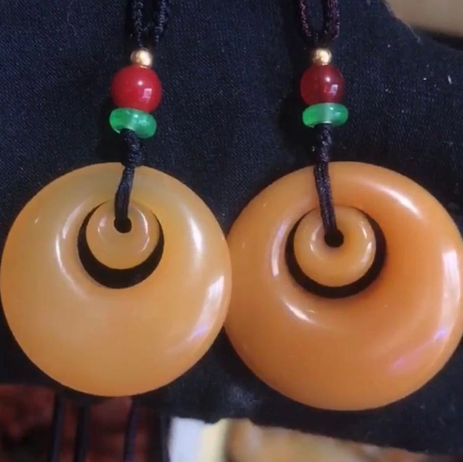 非金属吊坠 龙凤吊坠吊坠挂件时尚百搭气质手工长款经典圈圈精美