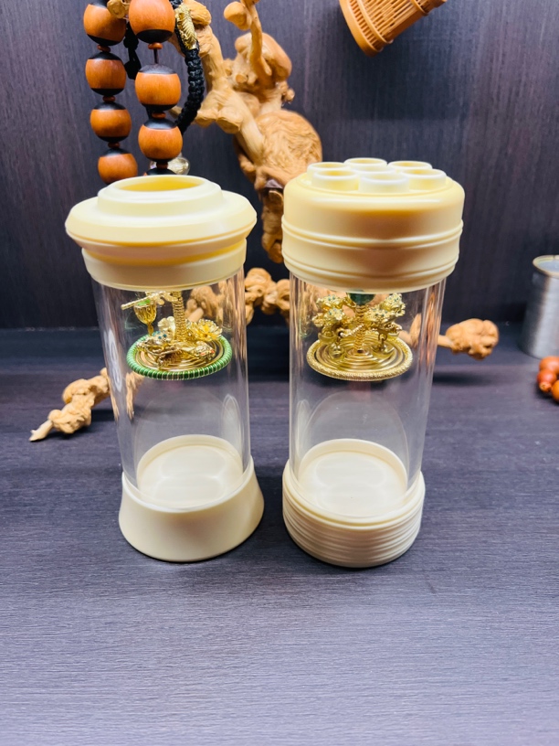 收藏款鸣韵一代密胺可变色密胺55加高款蝈蝈罐