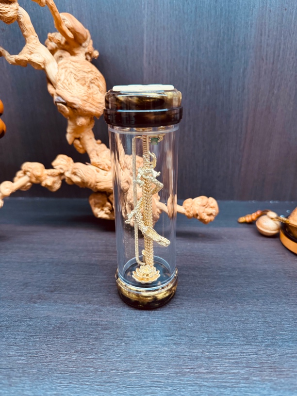 福利款鸣韵黑金系列40罐搭配龙型攀爬簧竹蛉筒扎嘴筒4*13.6cm