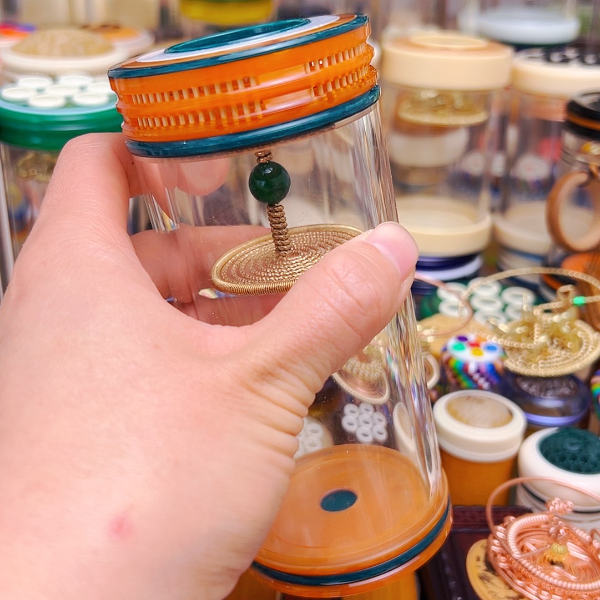 【闪购商品】唐三彩135高➕满天星簧