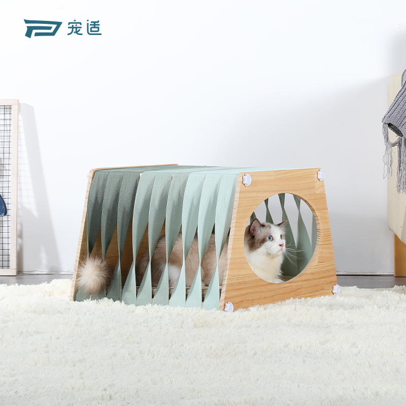 petsfit宠适 宠物窝猫窝狗窝四季通用可拆洗保暖猫屋猫别墅狗别墅