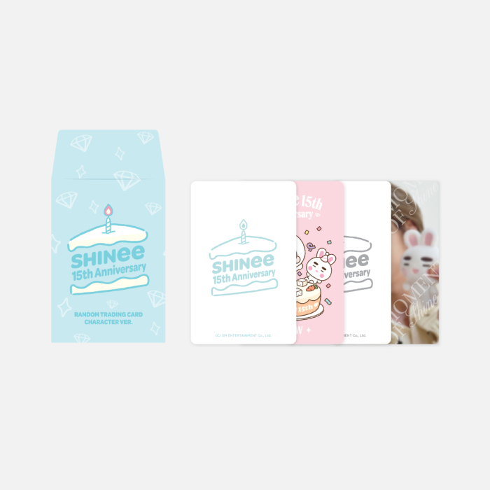 SHINee 十五周年 快闪随机卡