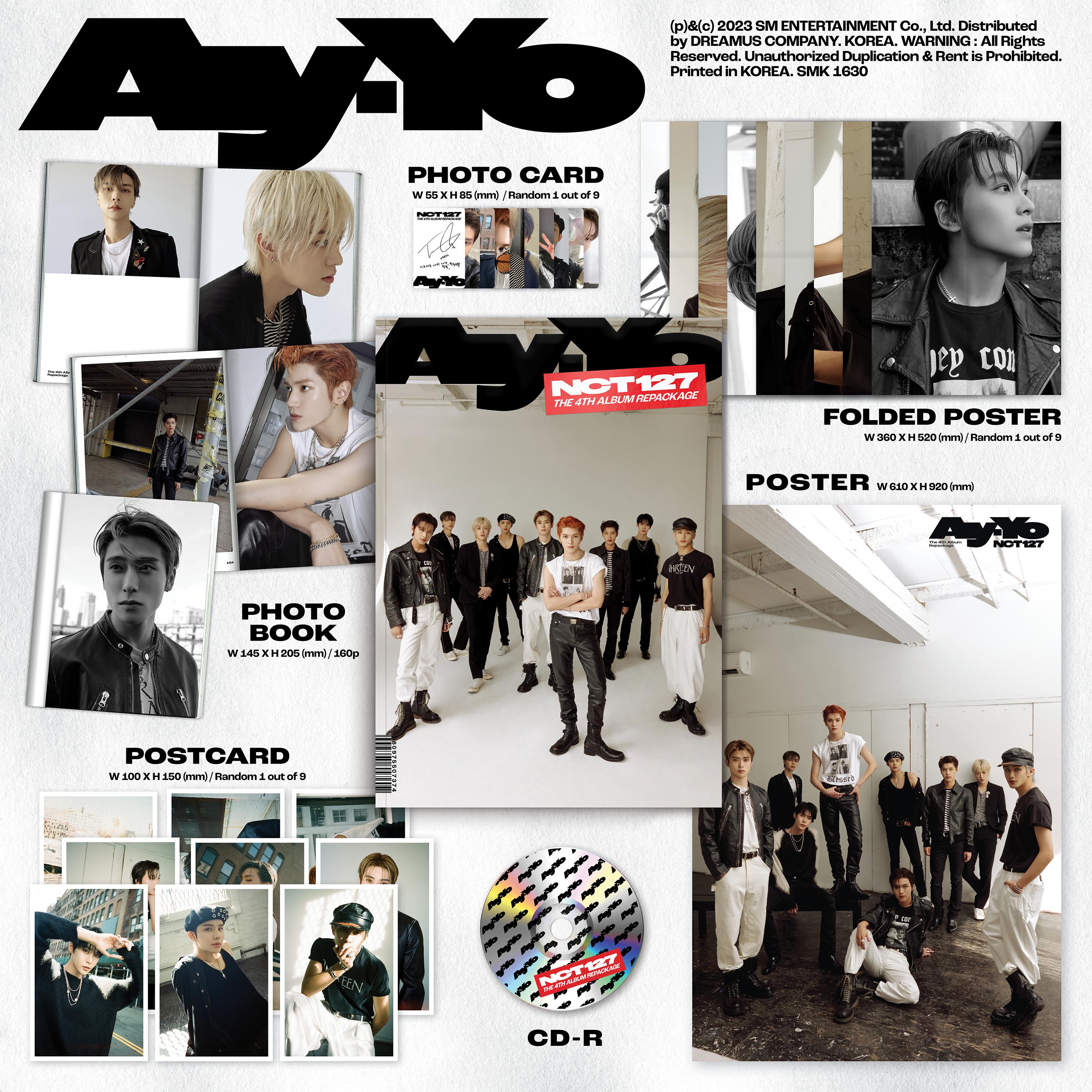 NCT 127 Ay-yo candy pb 道在廷 二丫pb istj pb 单封画册