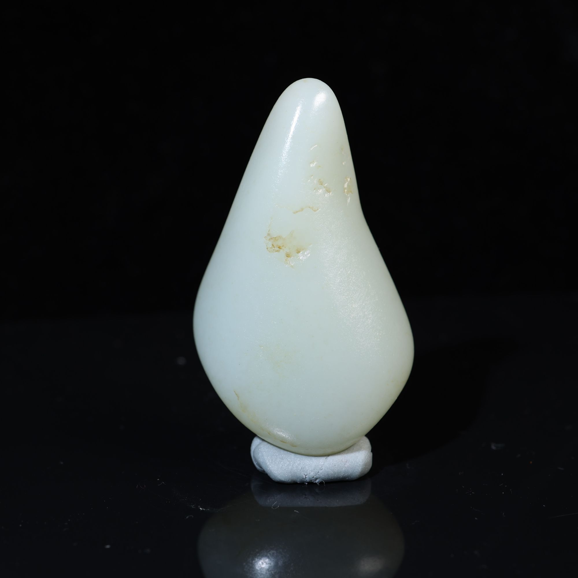 和田玉原石青白料50克