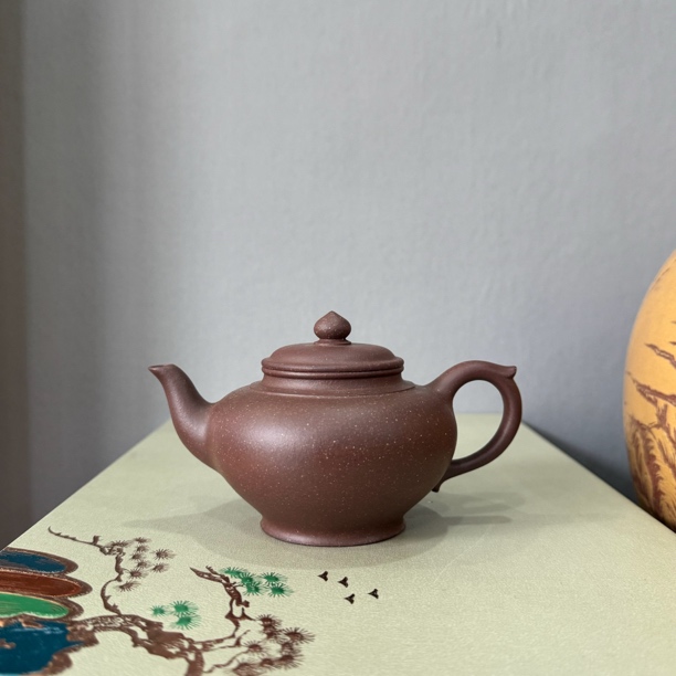 阳羡茗陶 《笑樱壶》黄龙山原矿底槽清