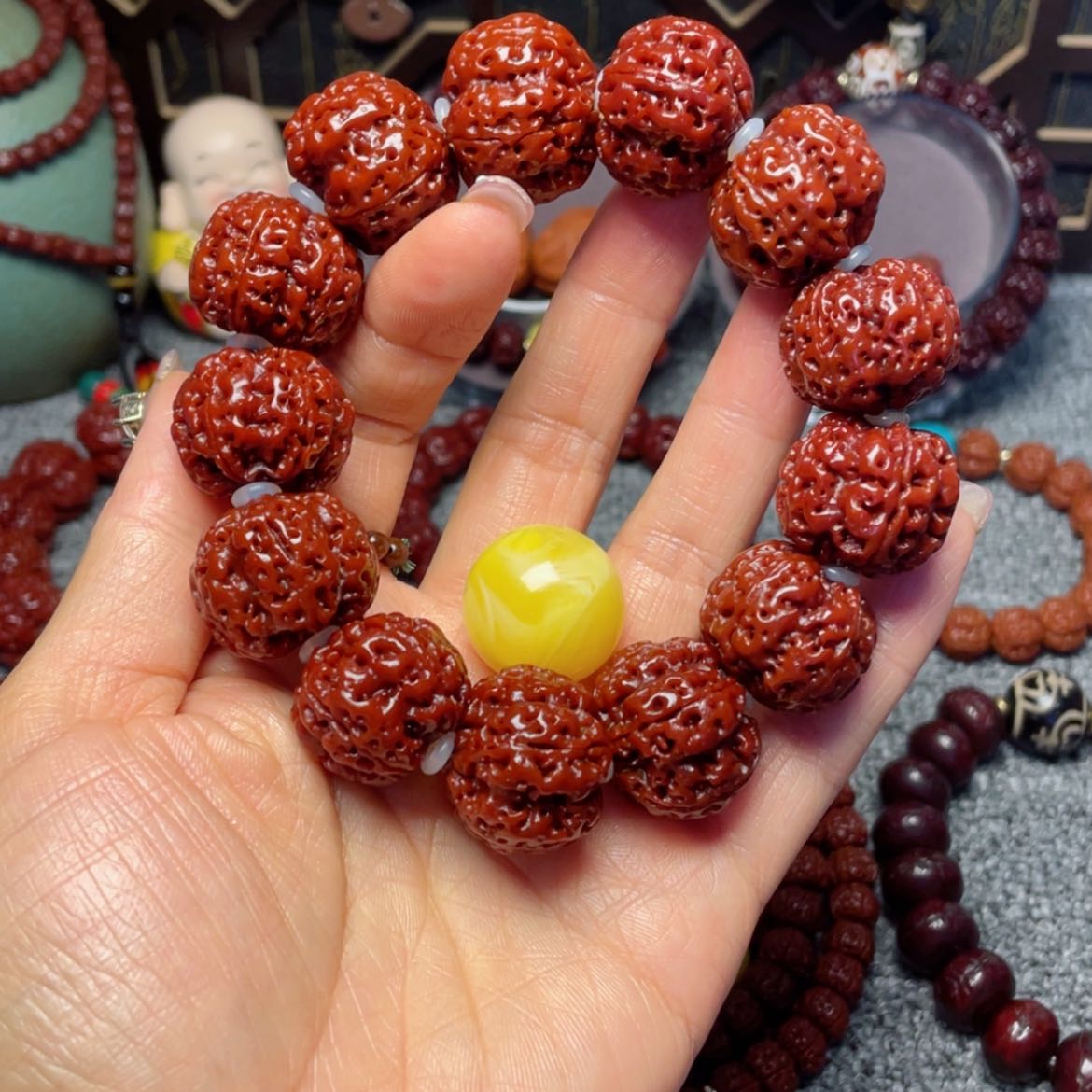 【闪购商品】金刚菩提手串?22大金刚