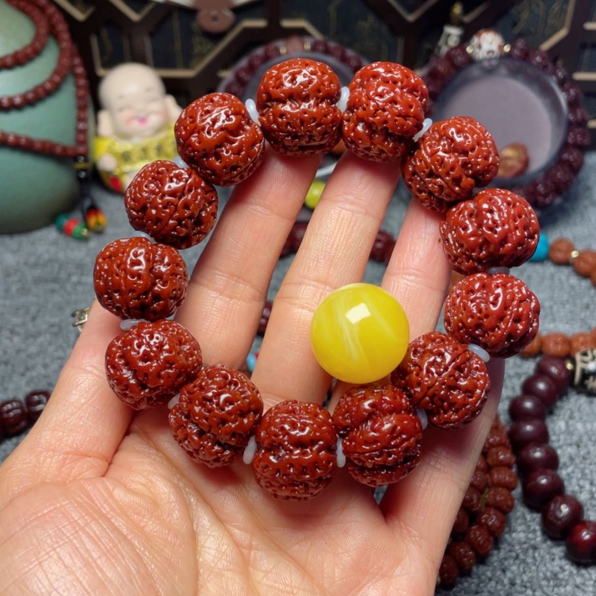 【闪购商品】金刚菩提手串^****^20大金刚